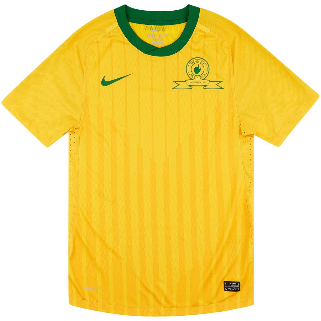 2011-13 Mamelodi Sundowns Player Issue Home Shirt - 9/10 - (S)