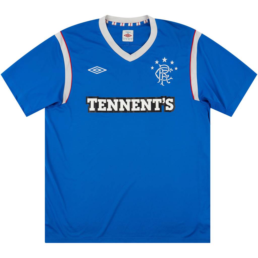 2011-12 Rangers Home Shirt - 7/10 - (XL)