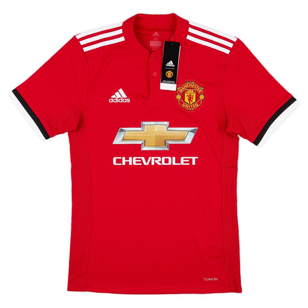 2017-18 Manchester United Home Shirt (XS)