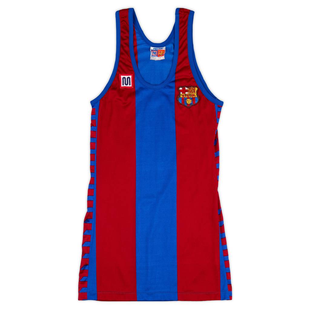 1984-89 Barcelona Meyba Training Vest - 9/10 - (XS)
