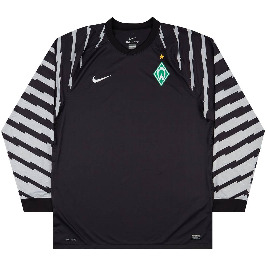 2010-11 Werder Bremen Player Issue GK Shirt - 9/10 - (XXL)