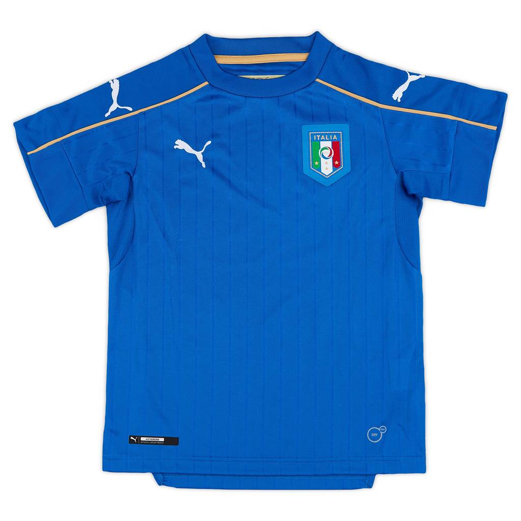 2016-17 Italy Home Shirt - 9/10 - (S.Boys)
