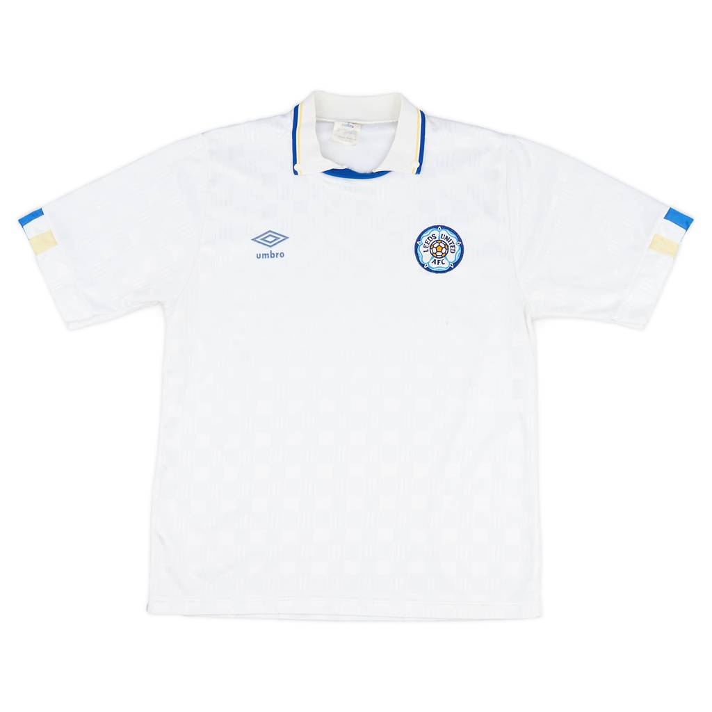 1988-90 Leeds United Home Shirt - 6/10 - (M)