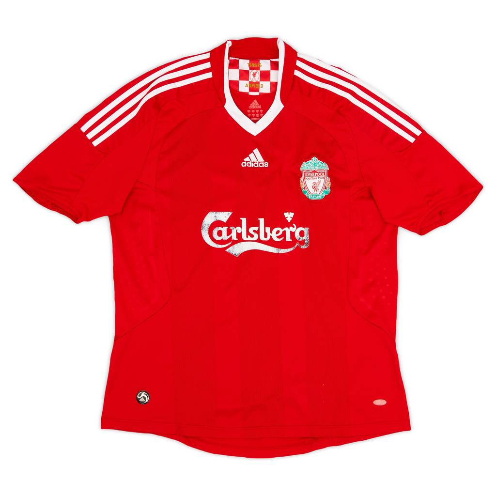 2008-10 Liverpool Home Shirt - Good 5/10 - (L)