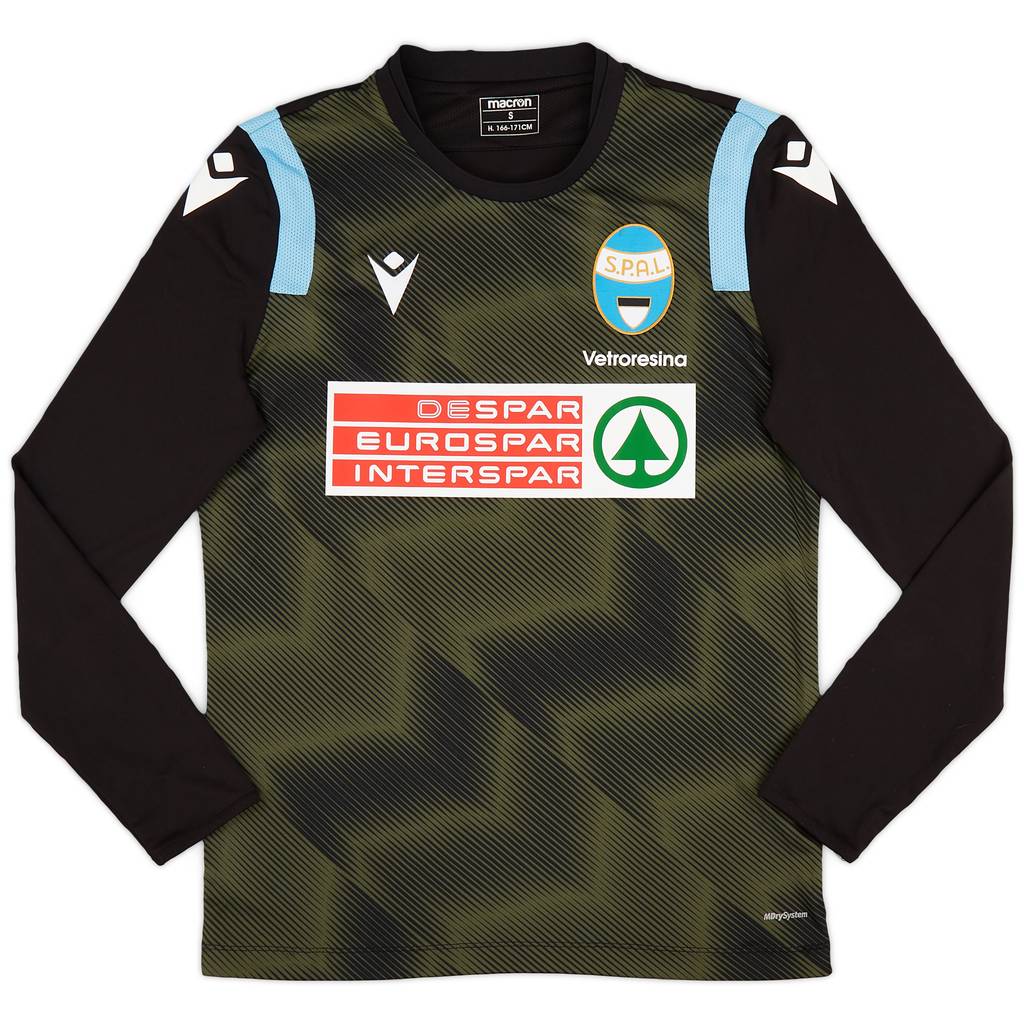 2019-20 SPAL Macron Training L/S Shirt - 9/10 - (S)