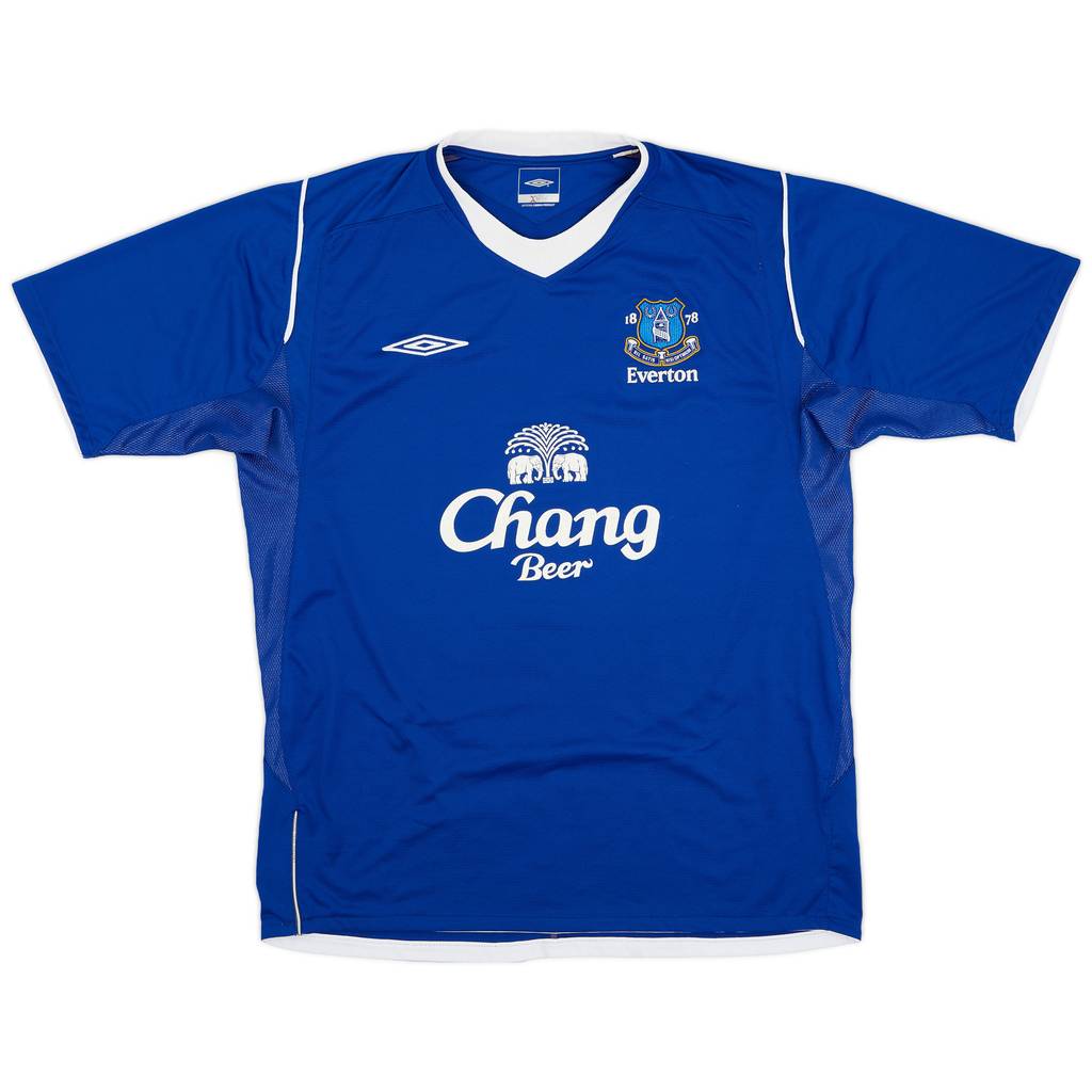 2004-05 Everton Home Shirt - 6/10 - (L)