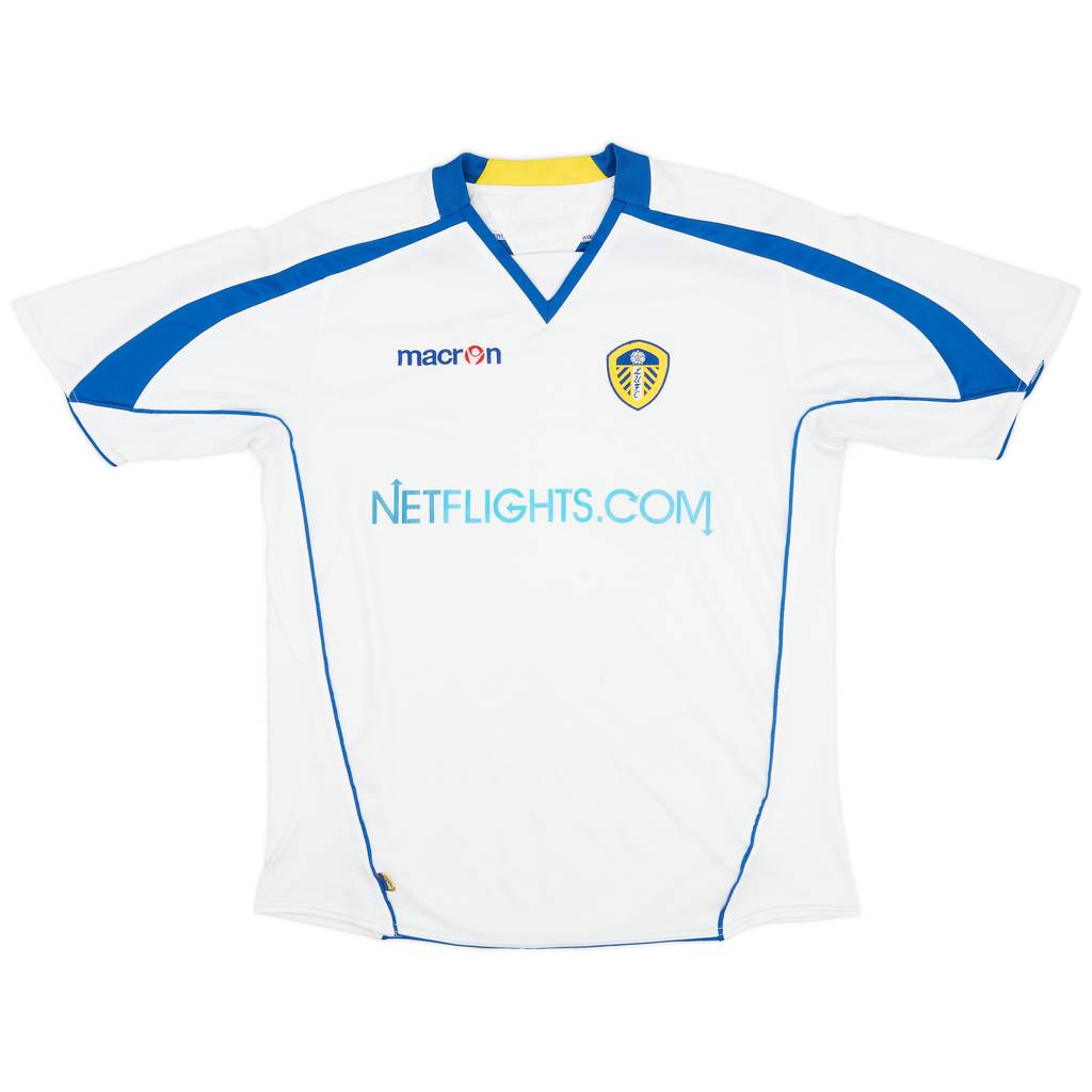 2008-09 Leeds United Home Shirt - 7/10 - (XL)