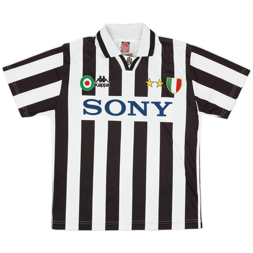 1995-97 Juventus Basic Home Shirt - 8/10 - (XS)