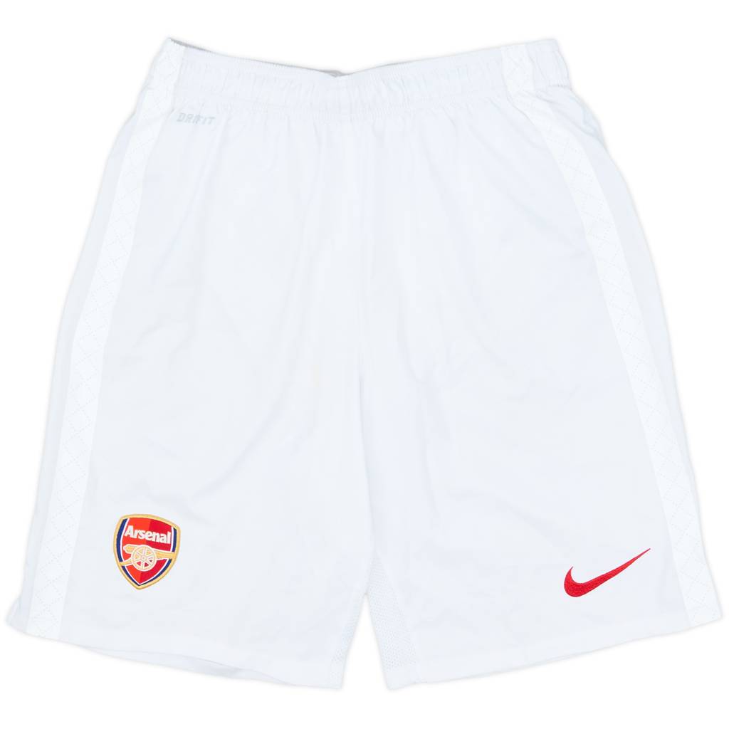 2012-13 Arsenal Home Shorts - 4/10 - (S)