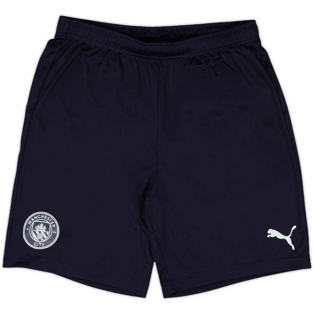 2020-21 Manchester City Puma Training Shorts - 10/10 - (M)