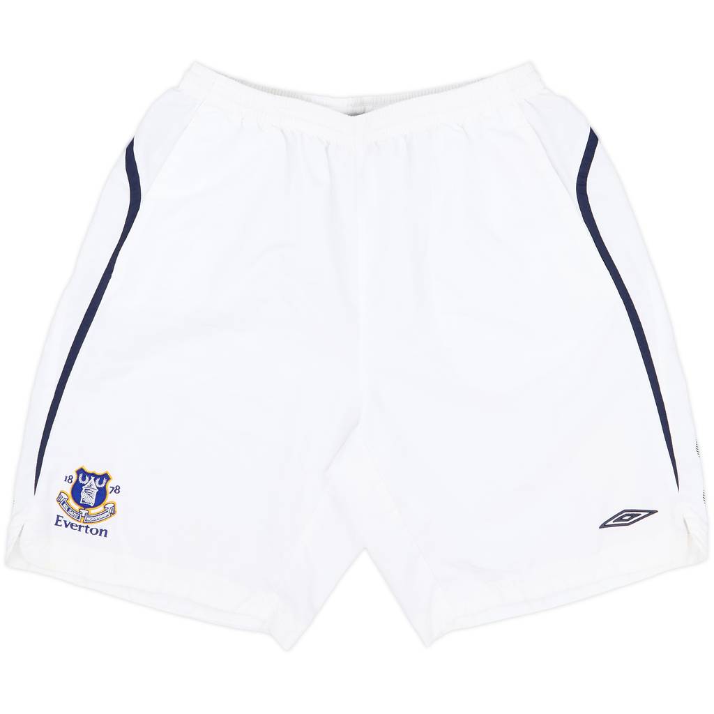 2006-07 Everton Umbro Training Shorts - 8/10 - (XL)