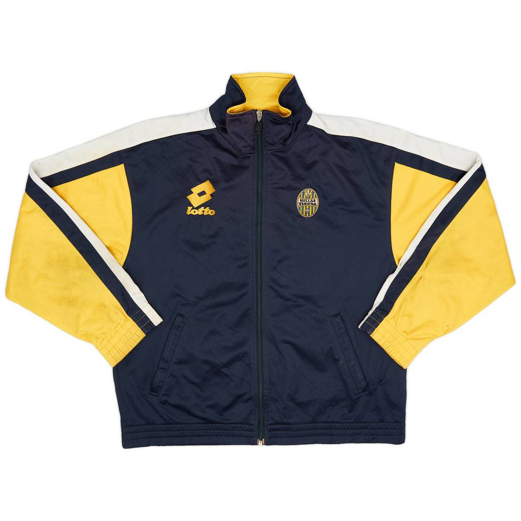 2000-02 Hellas Verona Lotto Track Jacket - 9/10 - (S)