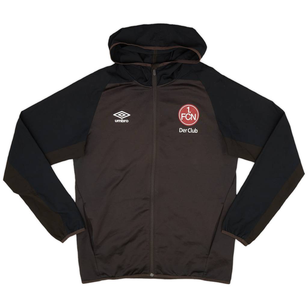 2020-21 Nurnberg Umbro Hooded Track Jacket - 8/10 - (M)