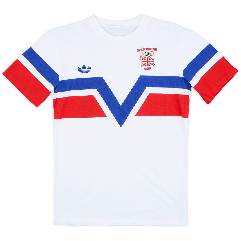 1988 Great Britain Olympics adidas Tee - 10/10 - (M)