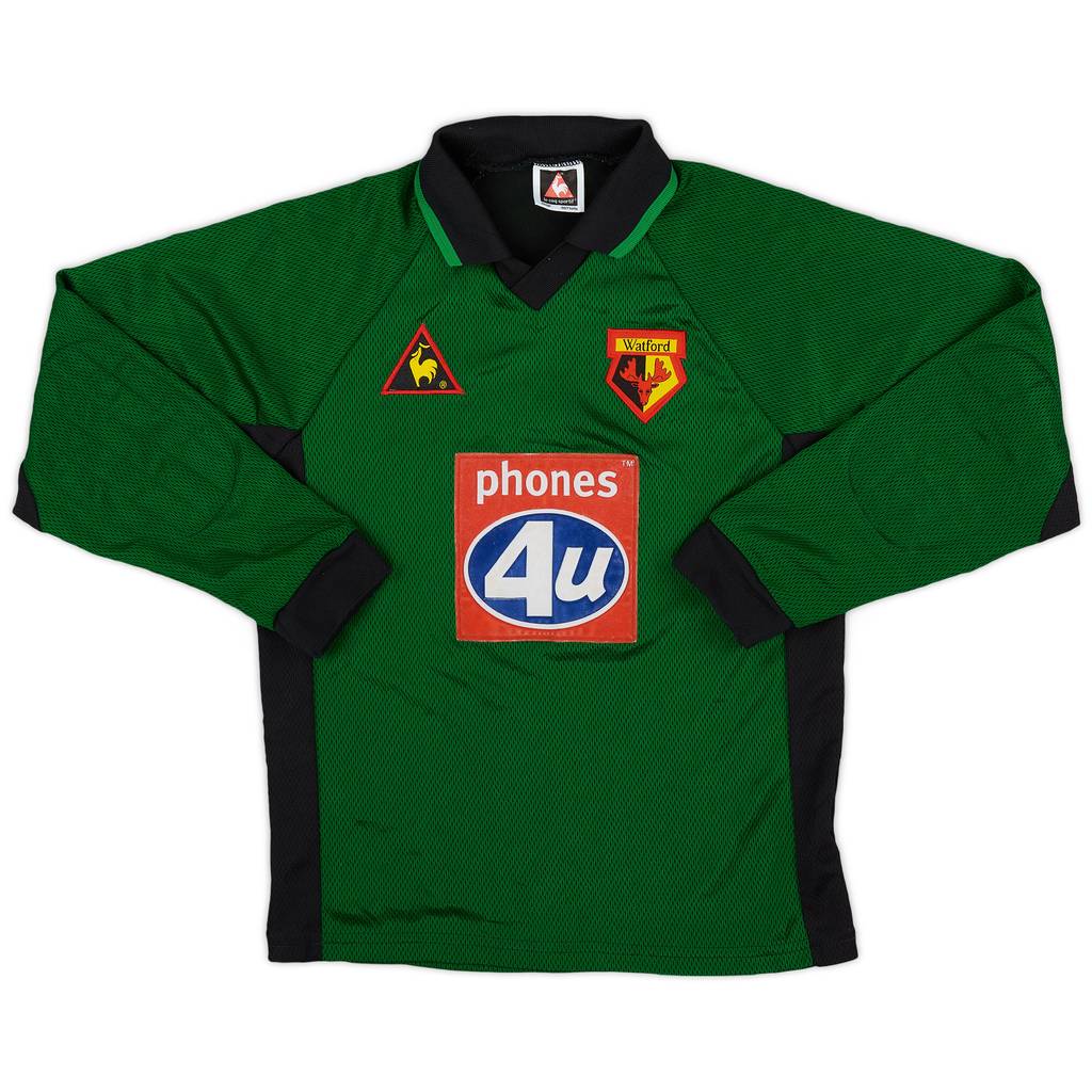 1999-01 Watford GK Shirt - 9/10 - (S.Boys)