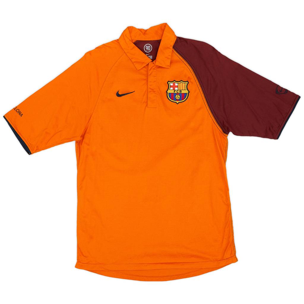 2004-05 Barcelona Nike Training Polo Shirt - 6/10 - (M)