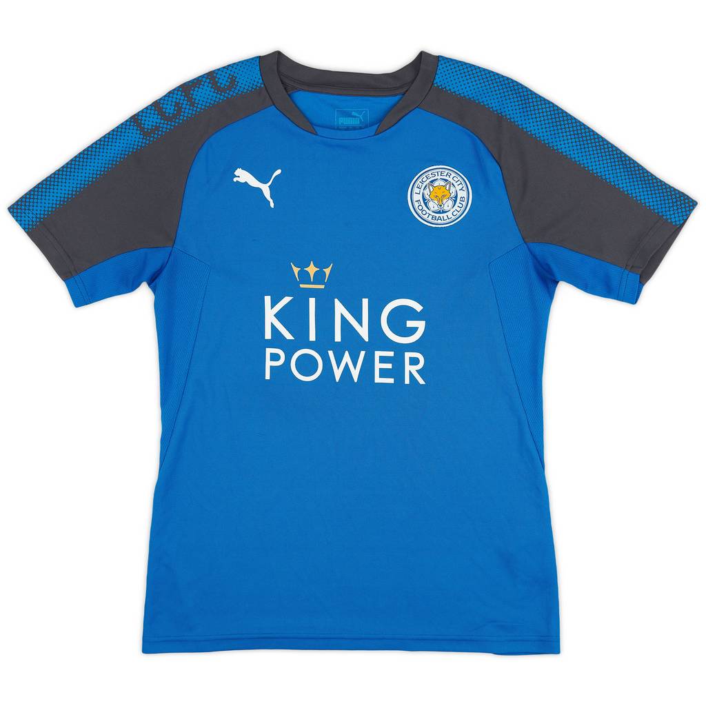 2017-18 Leicester Puma Training Shirt - 8/10 - (S)