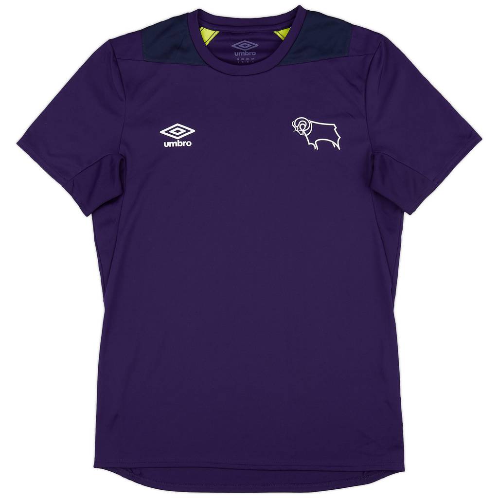 2018-19 Derby County Umbro Training Shirt - 9/10 - (S)
