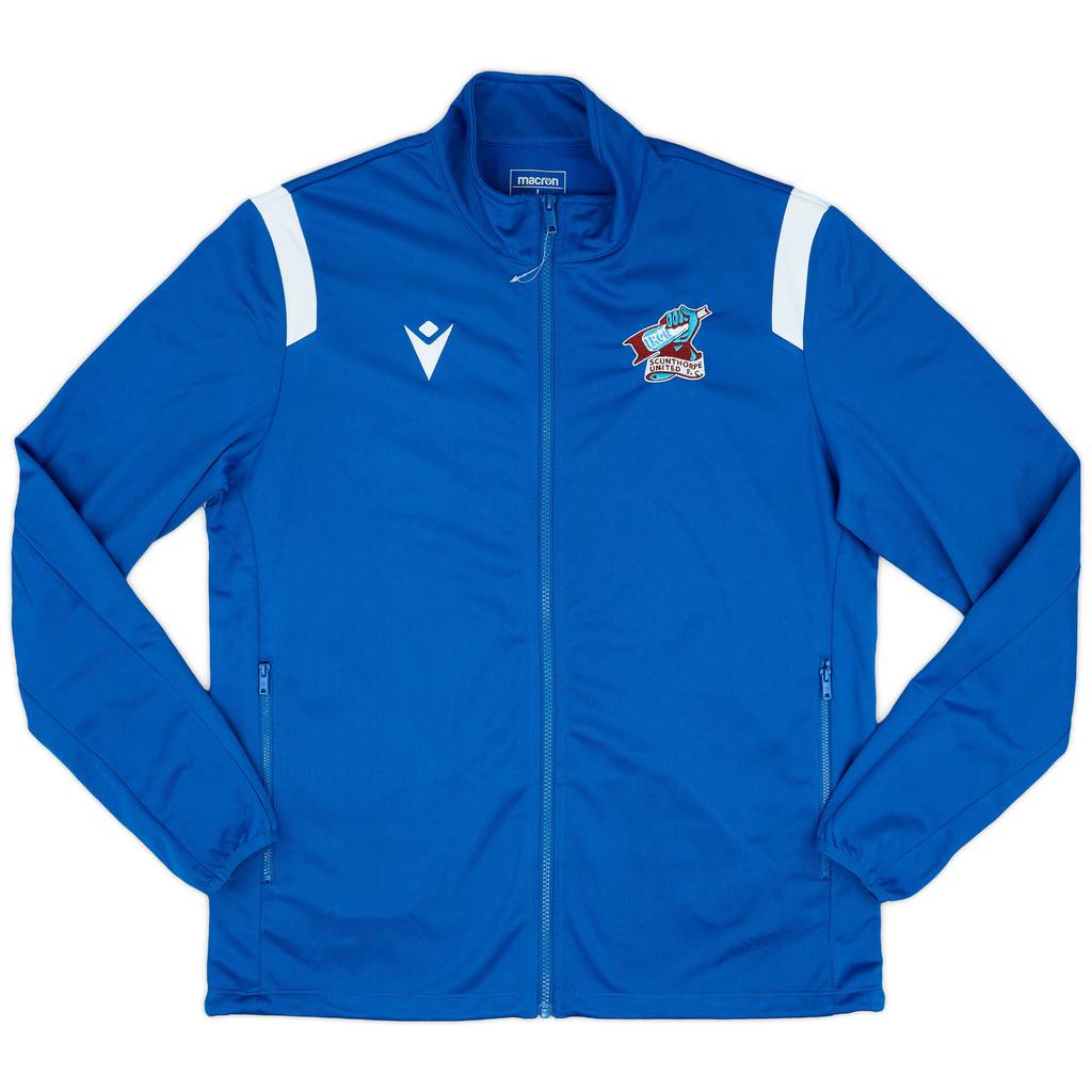 2020-21 Scunthorpe Macron Track Jacket - 9/10 - (L)