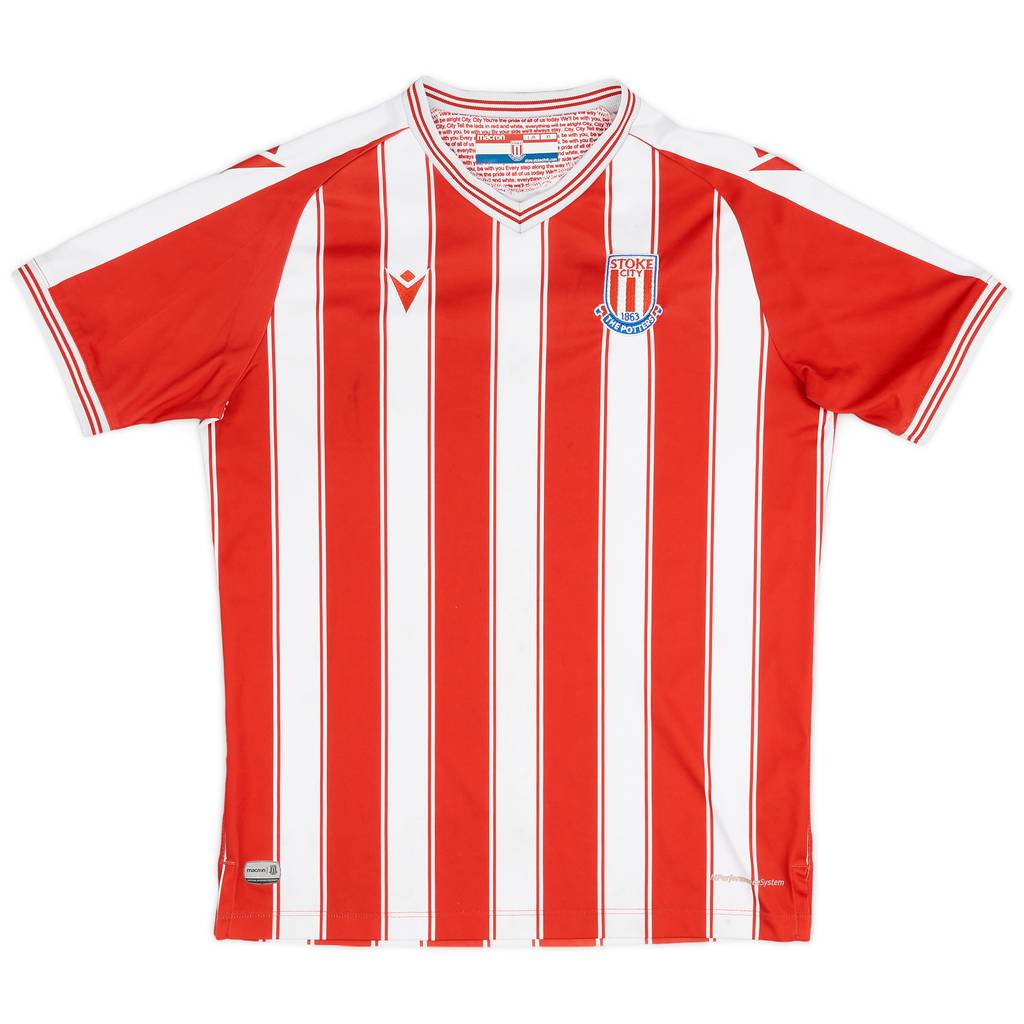 2020-21 Stoke City Home Shirt - 5/10 - (XS)