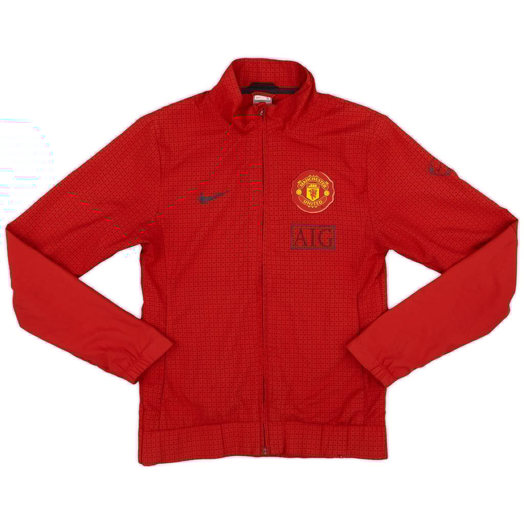 2009-10 Manchester United Nike Track Jacket - 8/10 - (S)