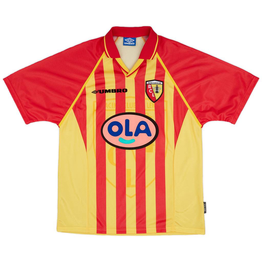 1999-00 Lens Home Shirt - 9/10 - (XL)