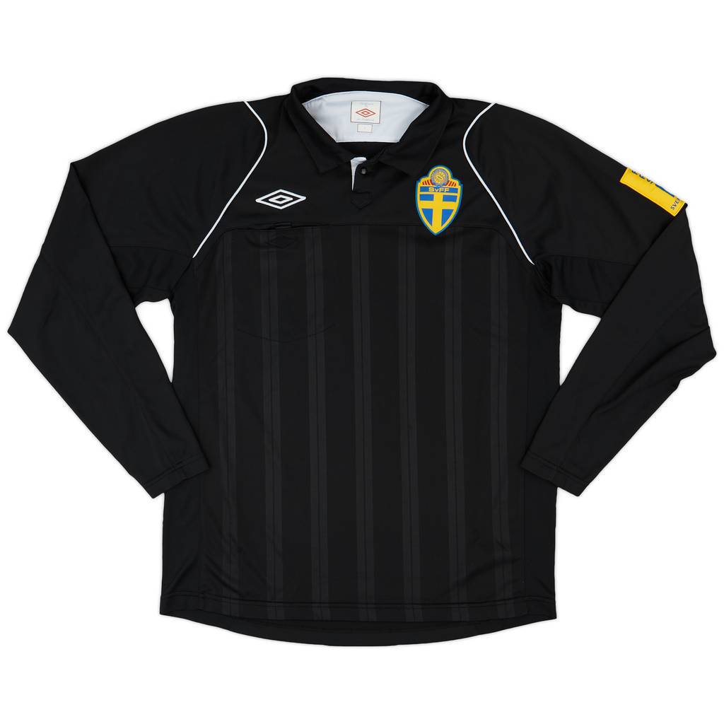 2000s Swedish FA Umbro Referee L/S Shirt - 10/10 - (L)
