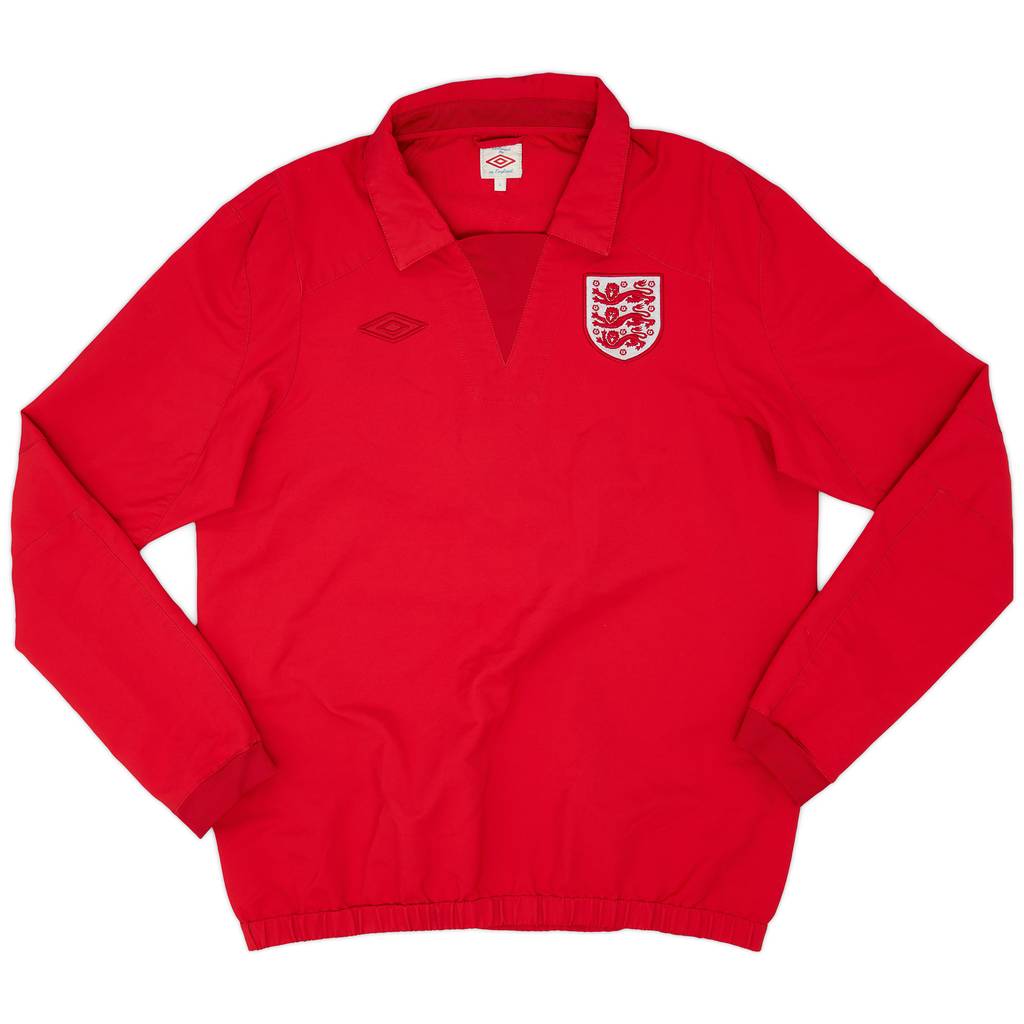 2010-11 England Umbro Drill Top - 9/10 - (L)