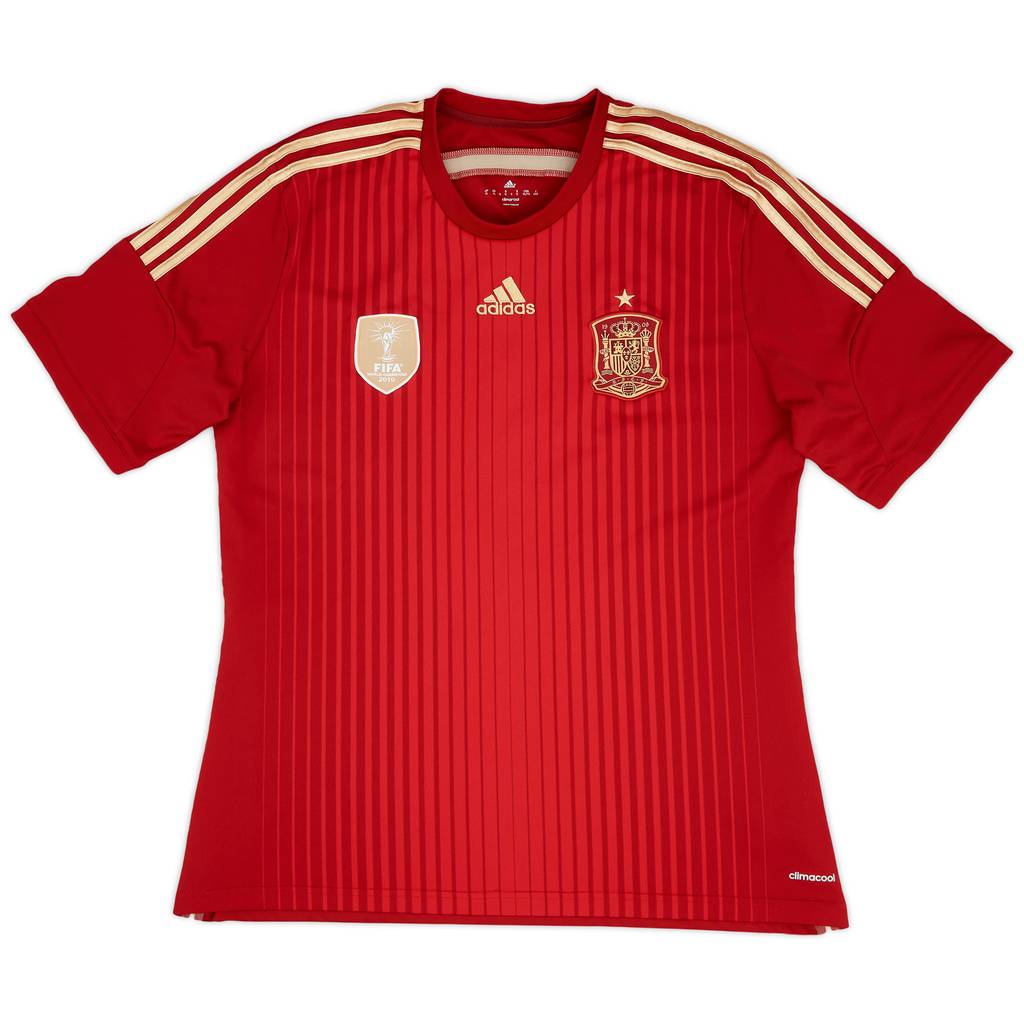 2013-15 Spain Home Shirt