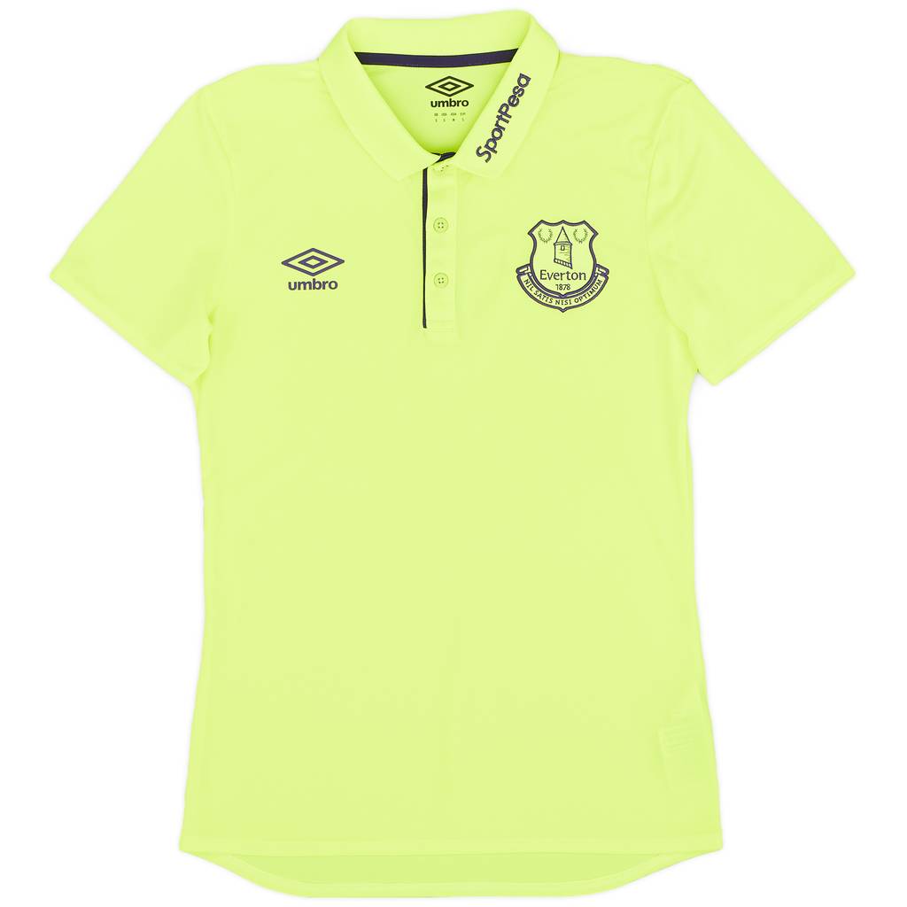 2018-20 Everton Umbro Polo Shirt - 9/10 - (S)
