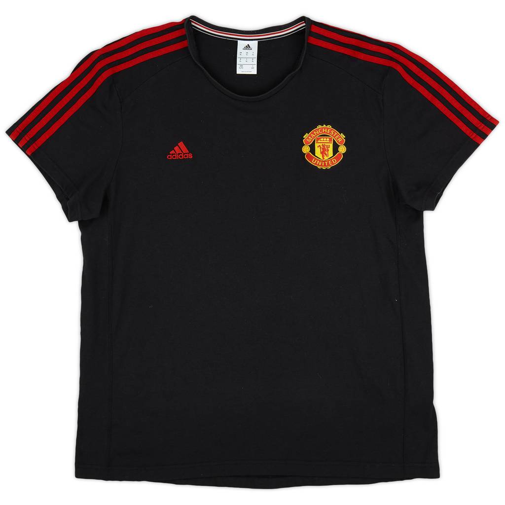 2015-16 Manchester United adidas Tee - 8/10 - (XL)