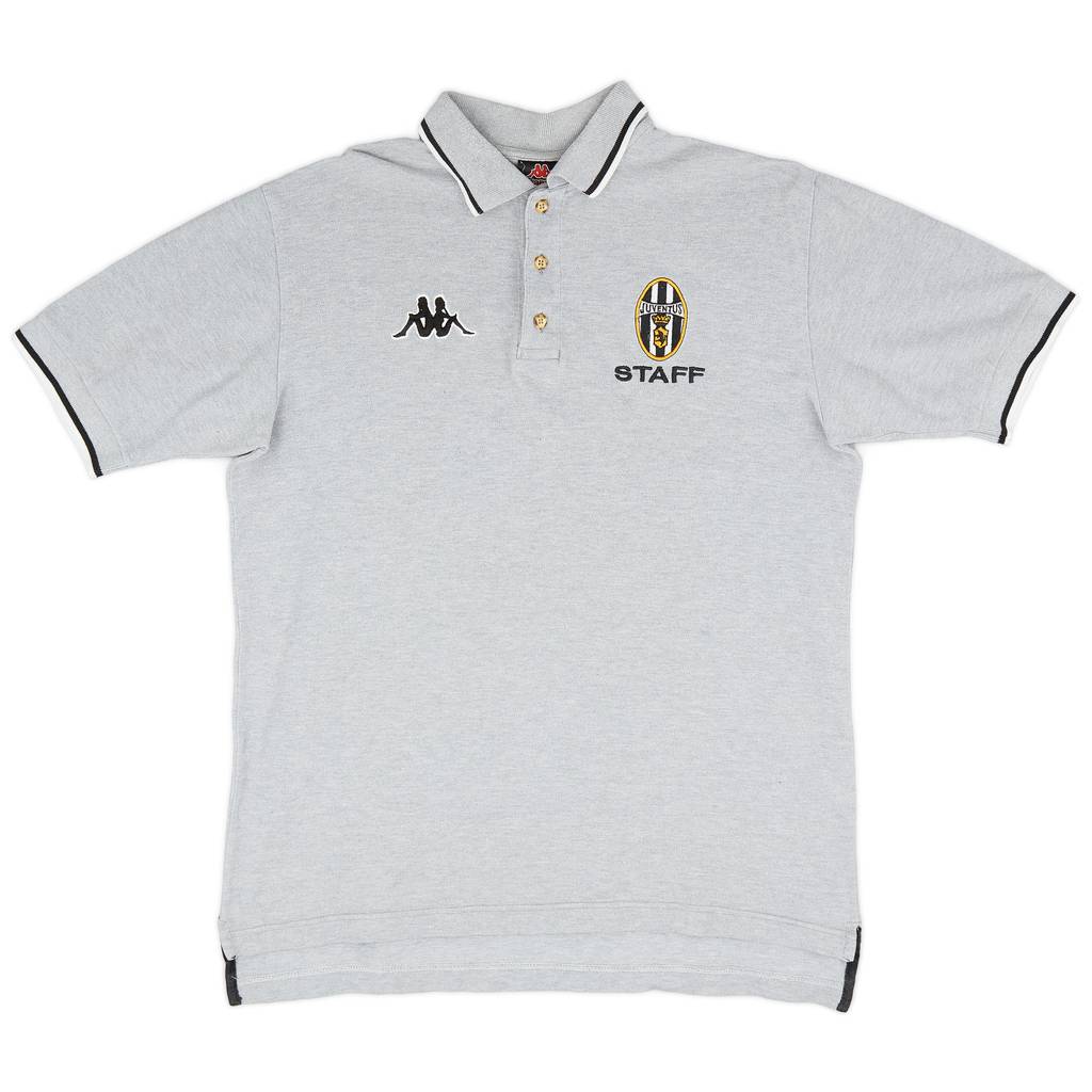 1998-99 Juventus Kappa Staff Issue Polo Shirt - 9/10 - (L)