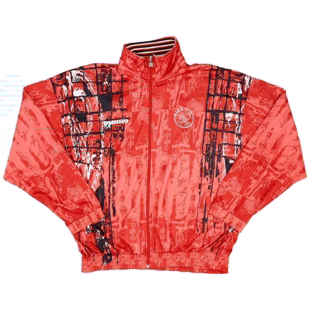 1996-97 Ajax Umbro Track Jacket - 10/10 - (XXL)