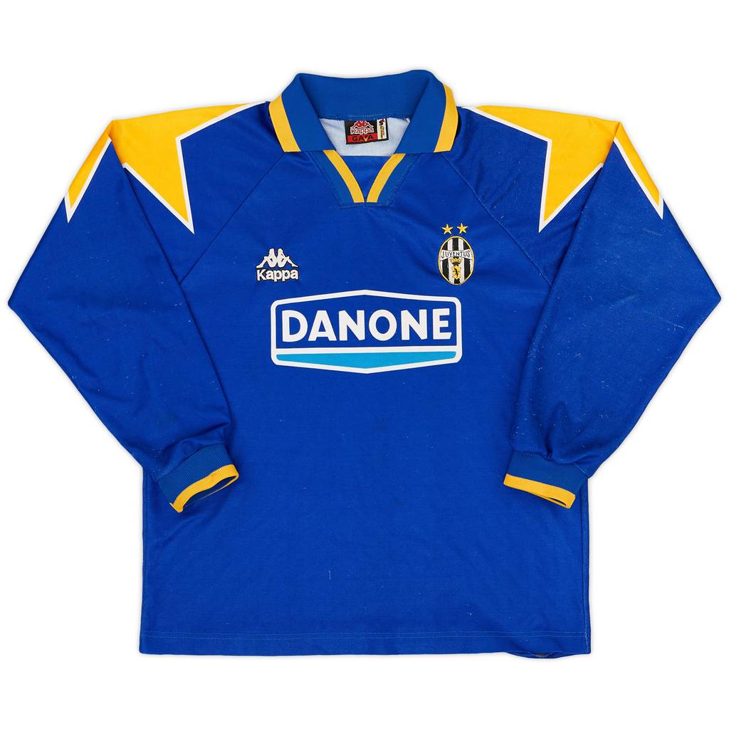 1994-95 Juventus Away L/S Shirt - 7/10 - (S)