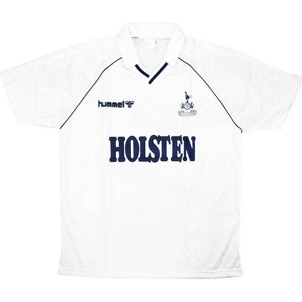 1987-89 Tottenham Home Shirt - 6/10 - (Y)