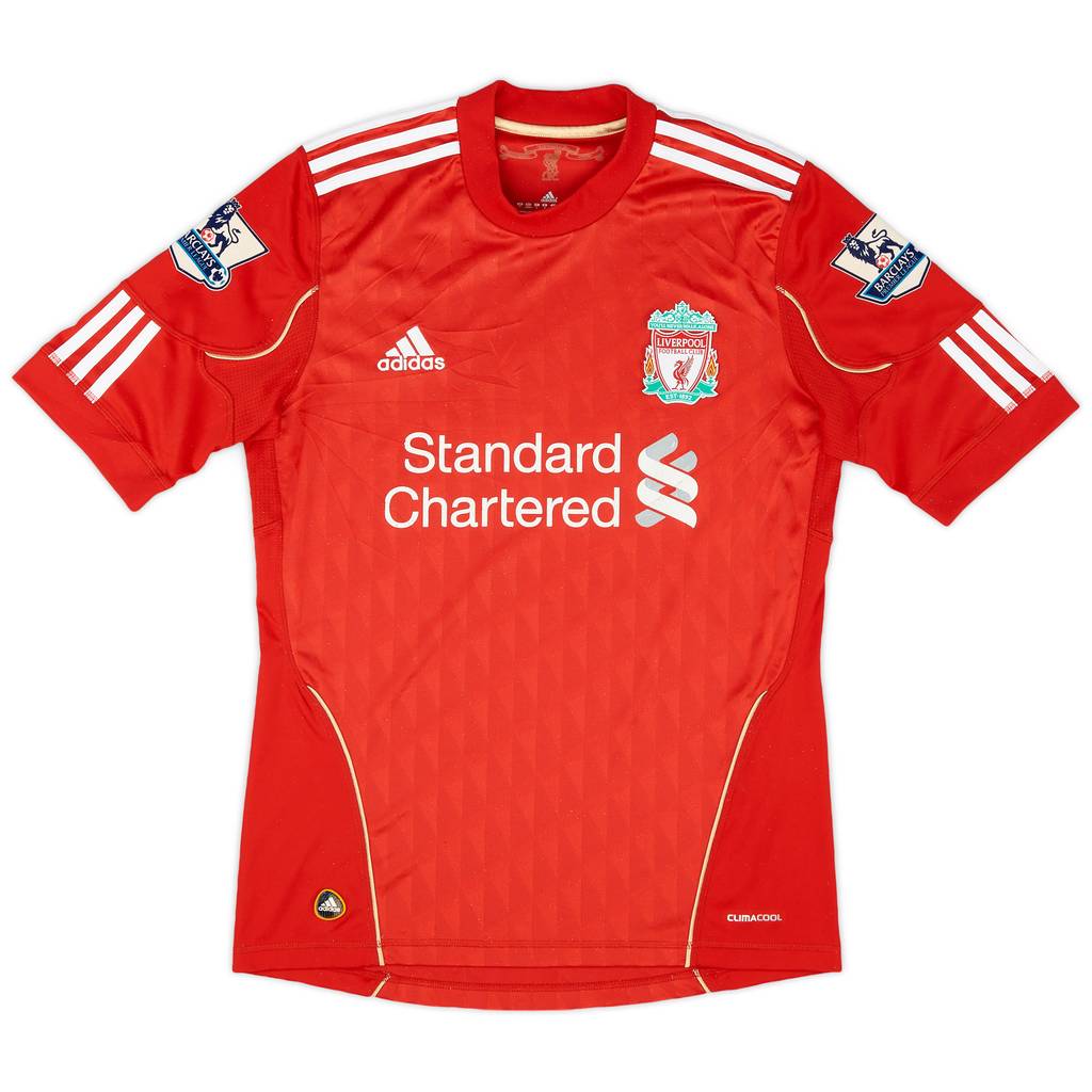 2010-12 Liverpool Home Shirt - 4/10 - (S)