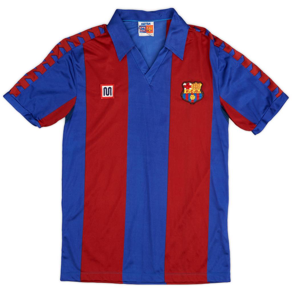 1984-89 Barcelona Home Shirt - 9/10 - (S)