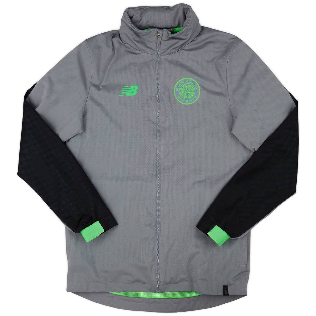2017-18 Celtic New Balance Track Jacket - 9/10 - (M)