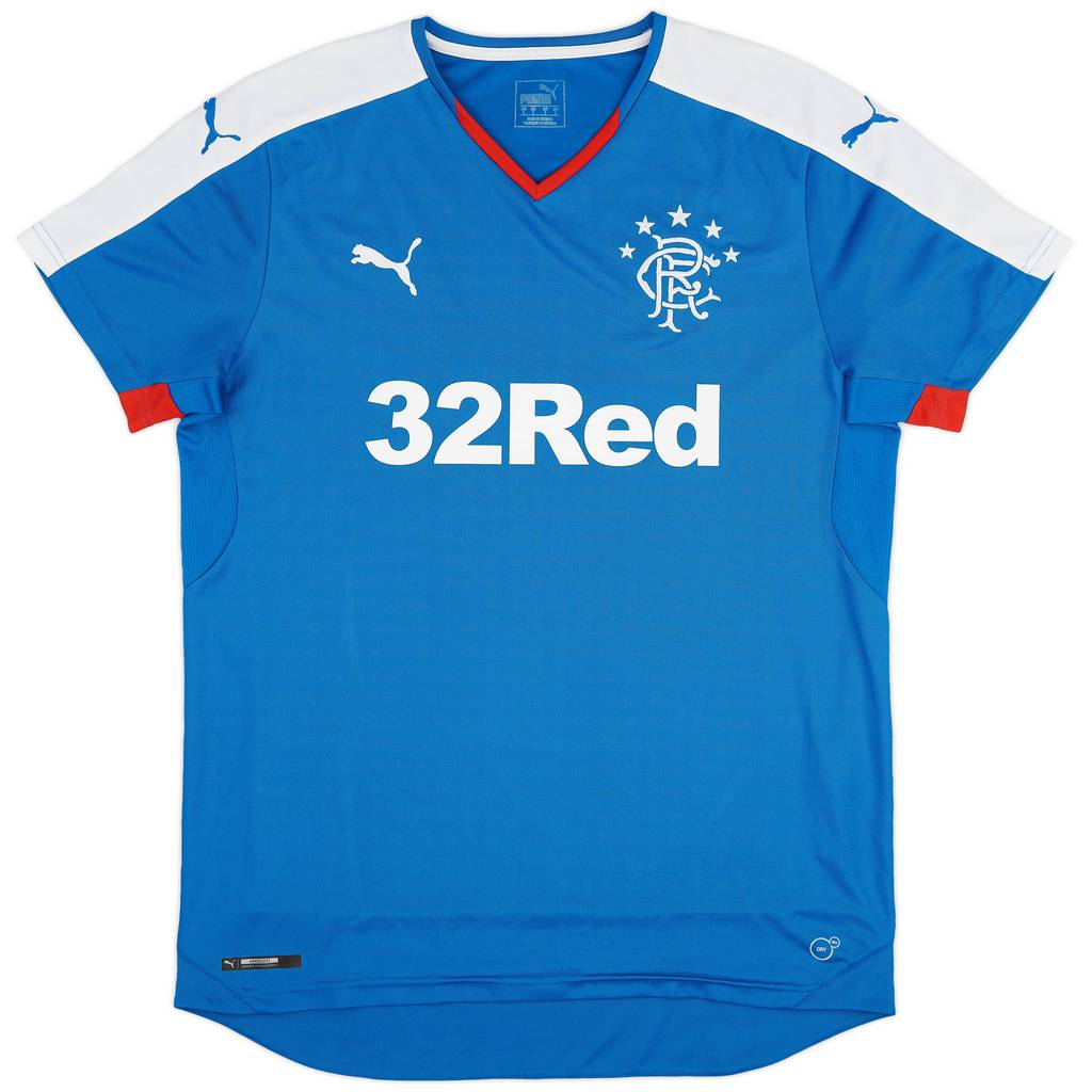 2015-16 Rangers Home Shirt - 9/10 - (L)
