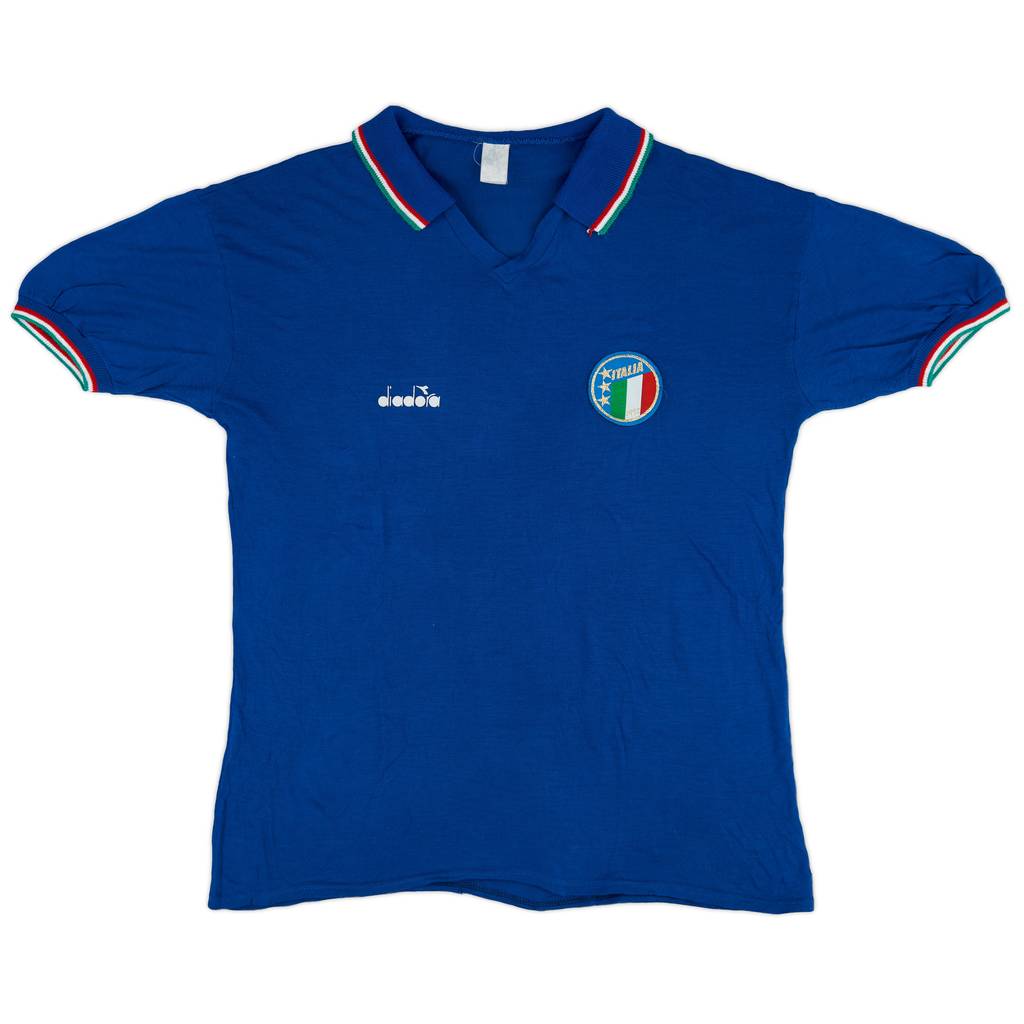 1986-90 Italy Home Shirt - 7/10 - (L)