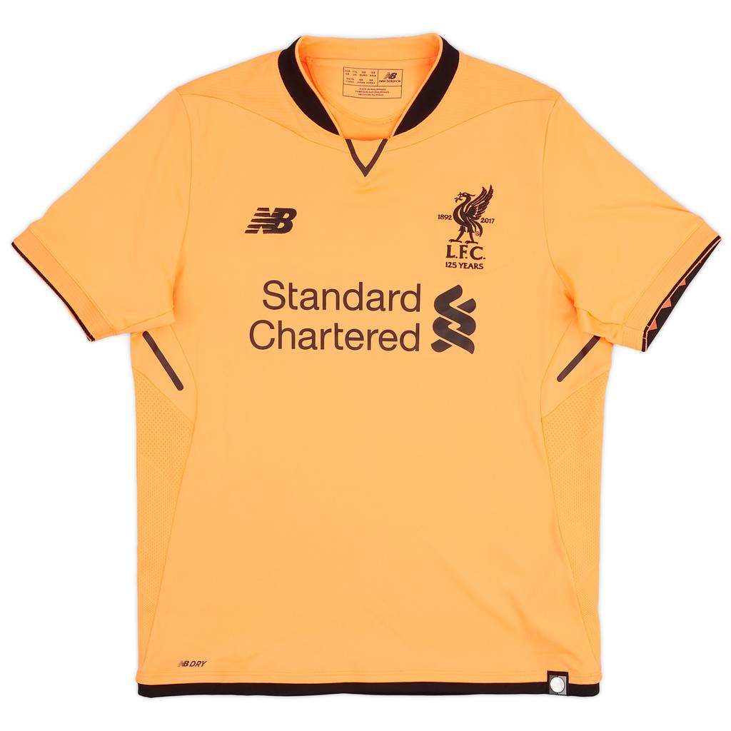 2017-18 Liverpool 125 Years Third Shirt - 9/10 - (XL.Boys)