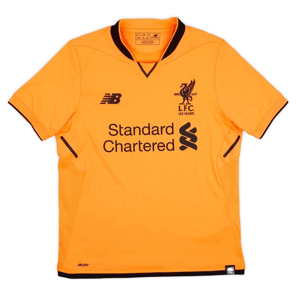 2017-18 Liverpool 125 Years Third Shirt - 7/10 - (L.Boys)