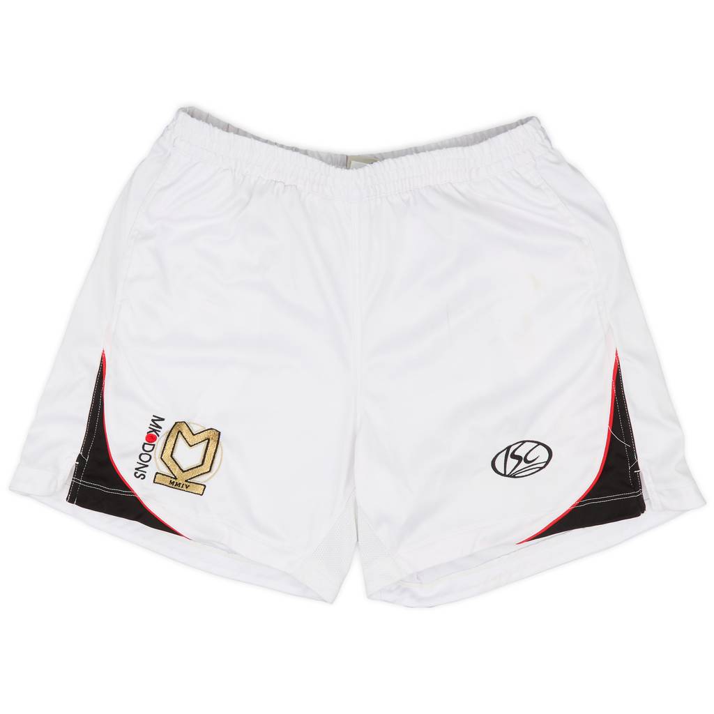2010-11 MK Dons Home Shorts - 6/10 - (M)