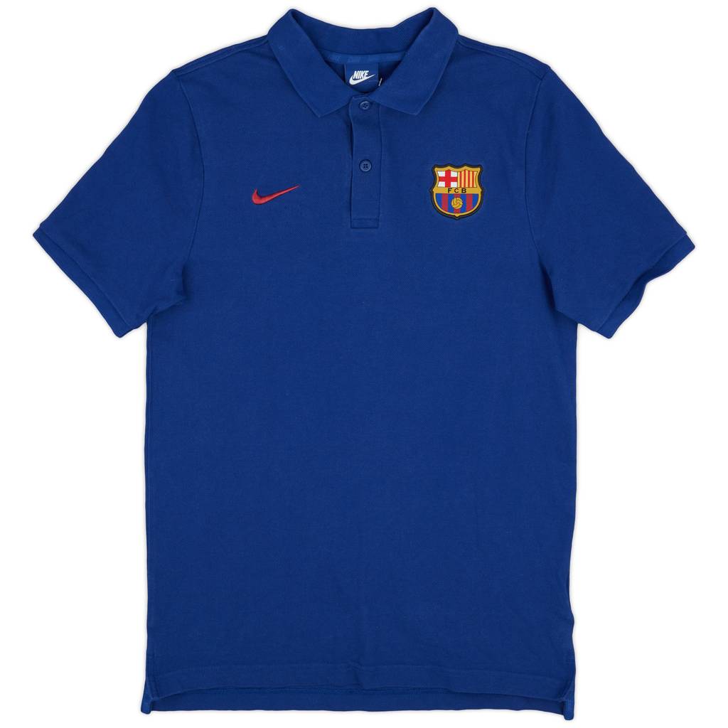 2015-16 Barcelona Nike Polo Shirt - 9/10 - (S)