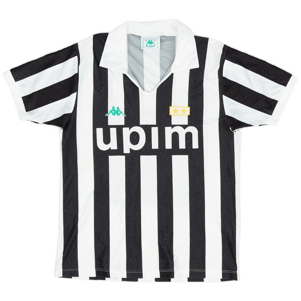 1991-92 Juventus Basic Home Shirt - 7/10 - (M)