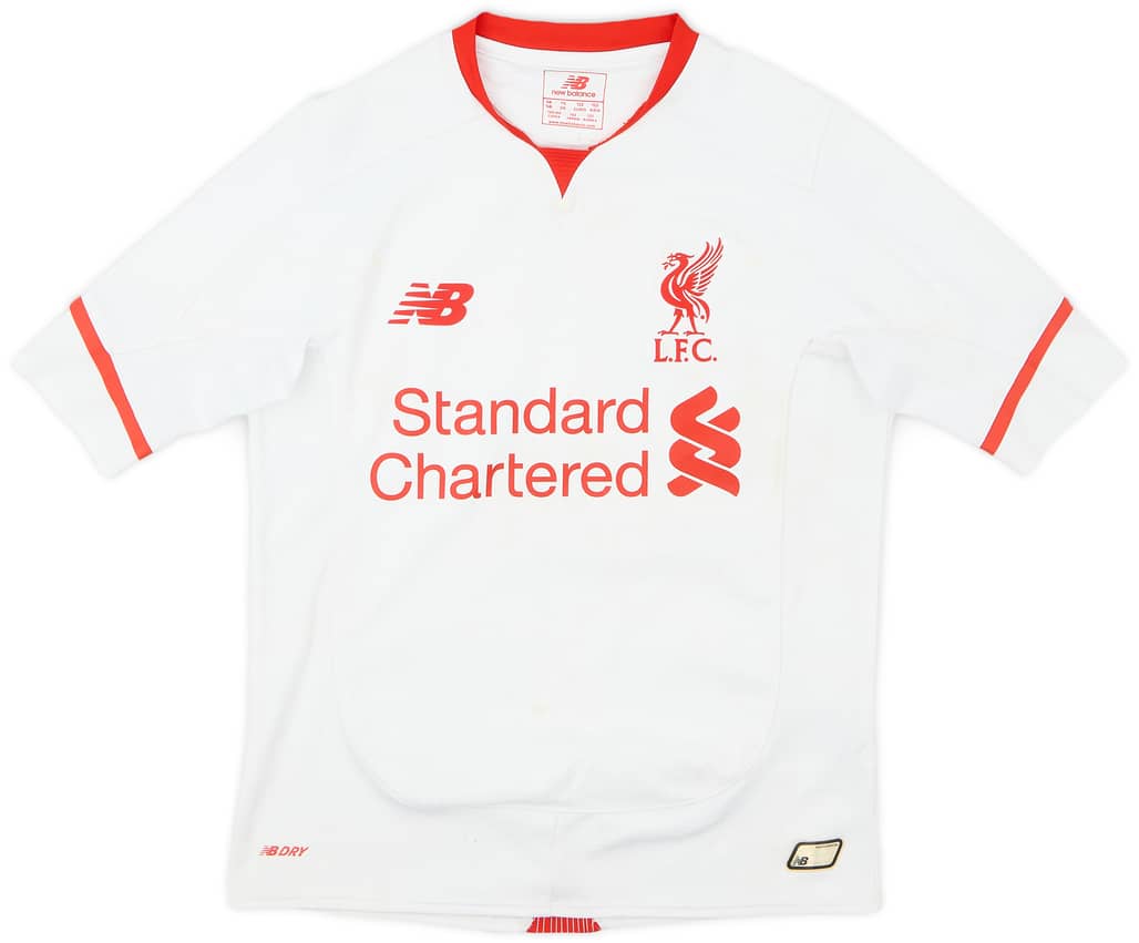 2015-16 Liverpool Away Shirt - 6/10 - (S.Boys)