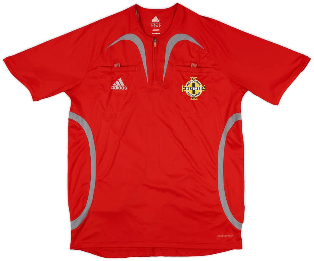 2006-07 Northern Ireland adidas Referee Shirt - 8/10 - (L)