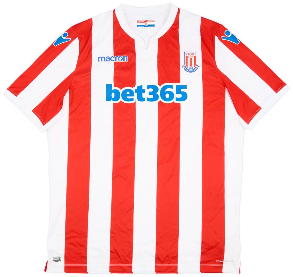 2018-19 Stoke City Home Shirt - 7/10 - (4XL)