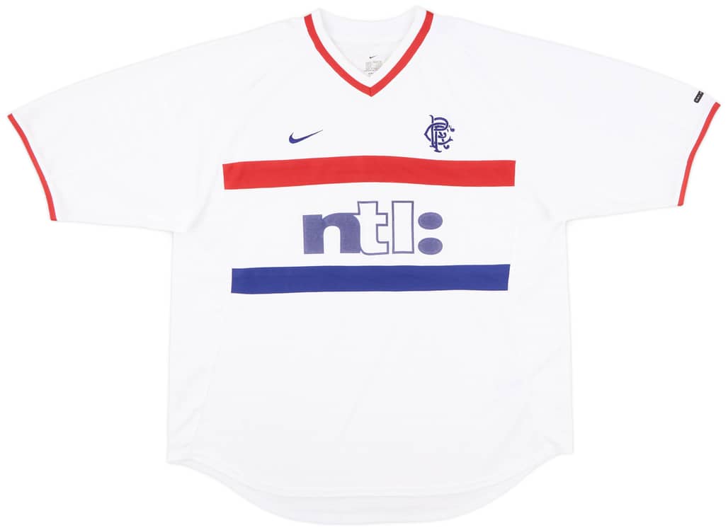 2000-01 Rangers Away Shirt - 7/10 - (XL)
