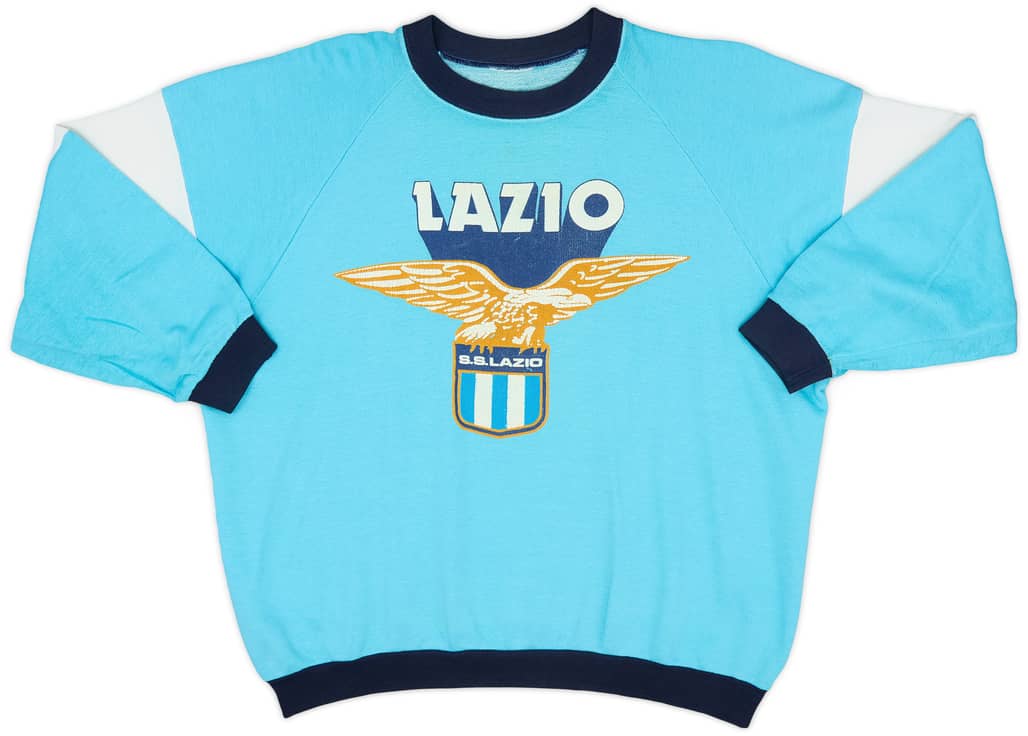 1990-91 Lazio Le Felpe Dei Grandi Club Sweat Top - 5/10 - (XXL)